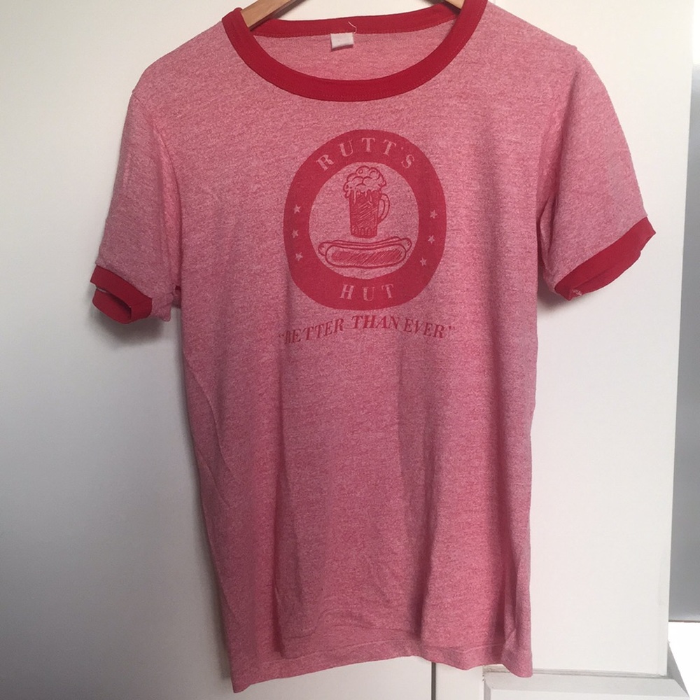 Vintage t-shirt - hotdog and 🍻